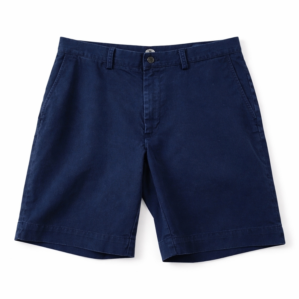 Polo Ralph Lauren Men Classic Fit Chino Shorts Navy Blue  Cotton Preppy Size 32